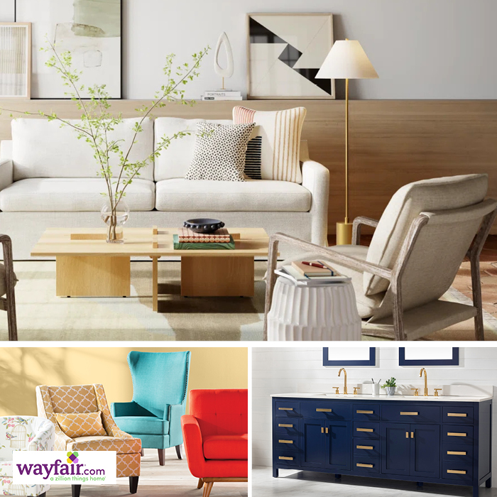 $1,400 Gift Certificate to Wayfair.com